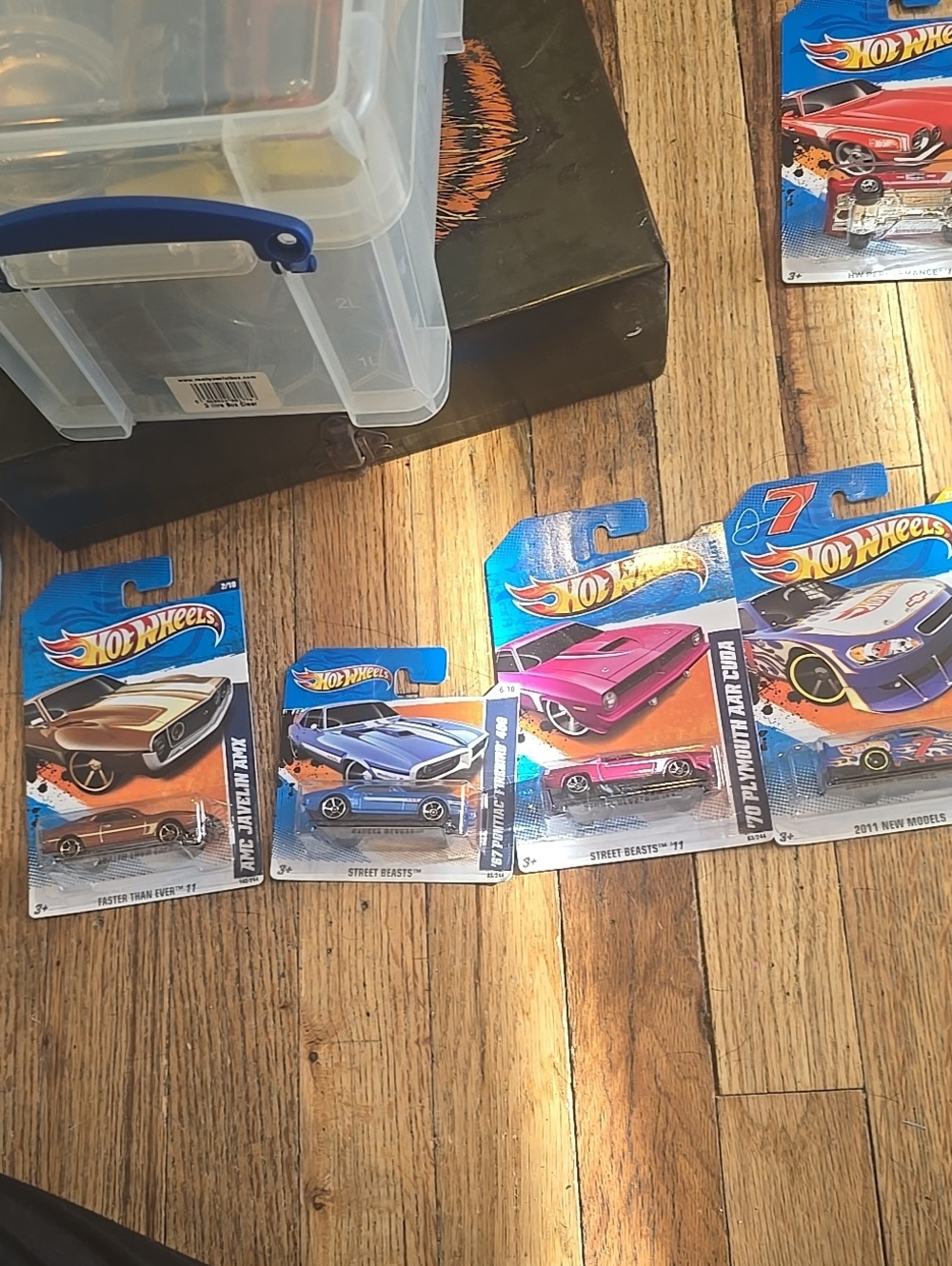 New Hot Wheels 4 Car Lot